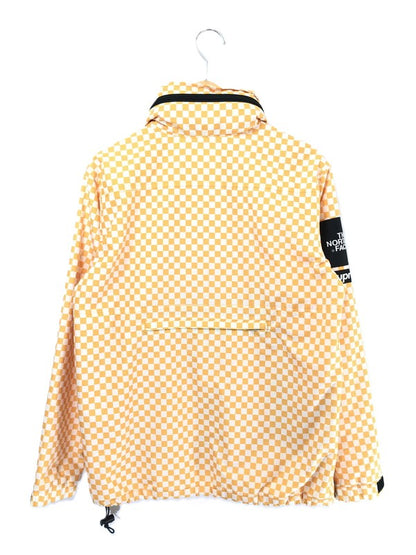 【中古品】【メンズ】 SUPREME x THE NORTH FACE ザ・ノース フェイス 11SS CHECKERED PULLOVER WINDBREAKER JACKET NP01110 ウィンドブレーカー 149-260701-rt-18-tag サイズ：S カラー：オレンジ 万代Net店