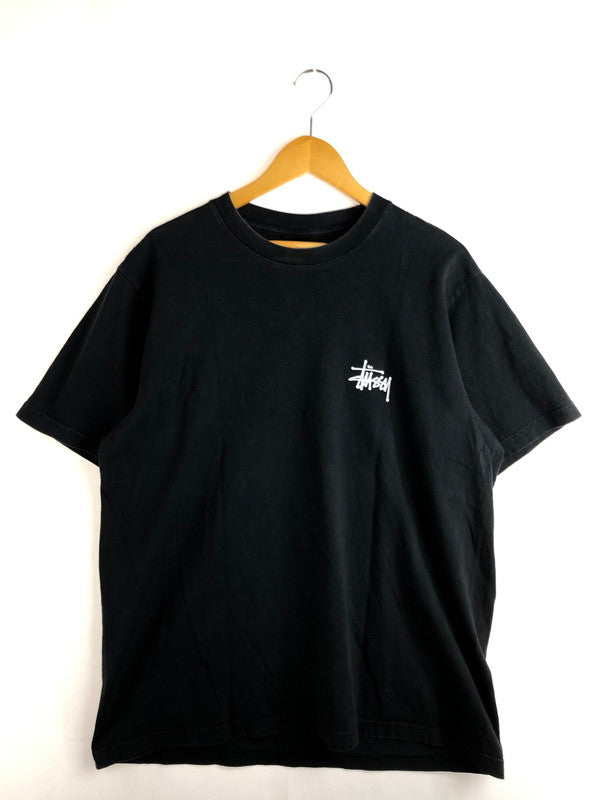 【現状渡し品】【メンズ】 STUSSY ステューシー SKULL WINGS PIG DYED TEE スカル ウィング Tシャツ 半袖Tシャツ 142-251022-na-01-tag サイズ：L カラー：ブラック 万代Net店
