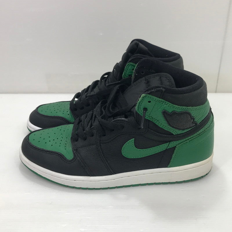 【中古品】【メンズ】 NIKE ナイキ AIR JORDAN 1 RETRO HIGH OG BLACK PINE GREEN 555088-030 エアジョーダン1 レトロ ハイ OG スニーカー 靴 160-251207-rt-02-tag サイズ：26cm US8 カラー：BLACK/PINE GREEN 万代Net店