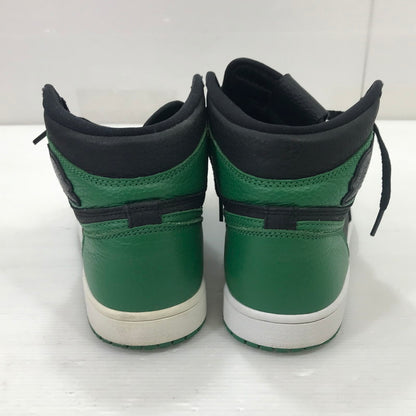 【中古品】【メンズ】 NIKE ナイキ AIR JORDAN 1 RETRO HIGH OG BLACK PINE GREEN 555088-030 エアジョーダン1 レトロ ハイ OG スニーカー 靴 160-251207-rt-02-tag サイズ：26cm US8 カラー：BLACK/PINE GREEN 万代Net店