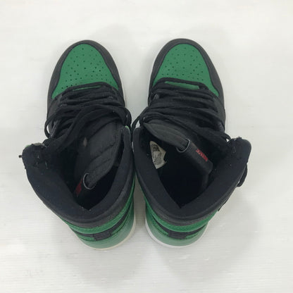【中古品】【メンズ】 NIKE ナイキ AIR JORDAN 1 RETRO HIGH OG BLACK PINE GREEN 555088-030 エアジョーダン1 レトロ ハイ OG スニーカー 靴 160-251207-rt-02-tag サイズ：26cm US8 カラー：BLACK/PINE GREEN 万代Net店