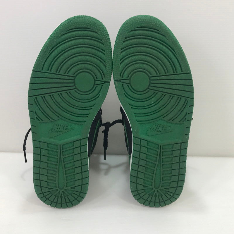 【中古品】【メンズ】 NIKE ナイキ AIR JORDAN 1 RETRO HIGH OG BLACK PINE GREEN 555088-030 エアジョーダン1 レトロ ハイ OG スニーカー 靴 160-251207-rt-02-tag サイズ：26cm US8 カラー：BLACK/PINE GREEN 万代Net店