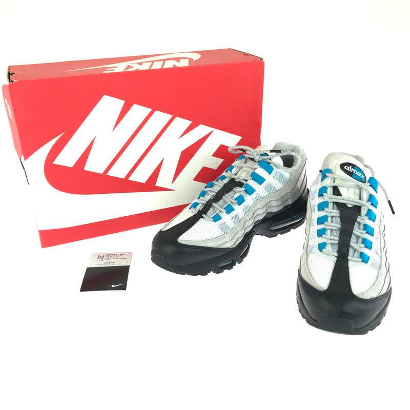 【中古品】【メンズ】 NIKE ナイキ AIR MAX 95 LASER BLUE CZ8684-001 エアマックス95 レーザーブルー スニーカー 靴 160-251021-rt-17-tag サイズ：27cm US 9 カラー：GREY FOG 万代Net店