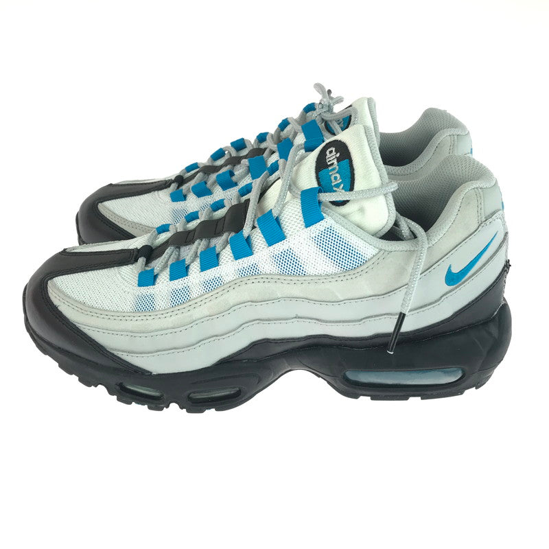 【中古品】【メンズ】 NIKE ナイキ AIR MAX 95 LASER BLUE CZ8684-001 エアマックス95 レーザーブルー スニーカー 靴 160-251021-rt-17-tag サイズ：27cm US 9 カラー：GREY FOG 万代Net店