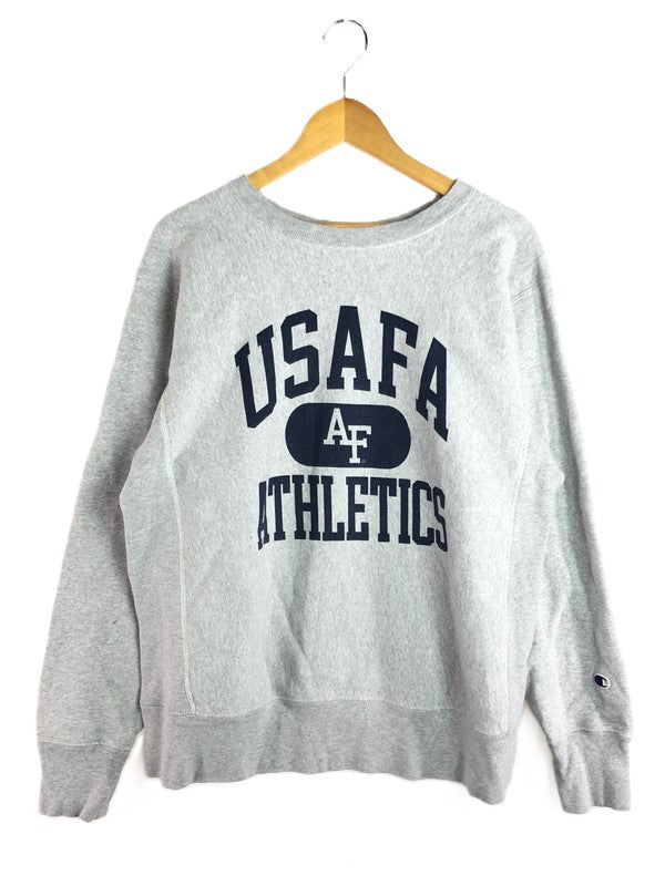 【中古品】【メンズ】 Champion チャンピオン REVERSE WEAVE CREW NECK SWEAT C3-Y013 リバースウィーブ クルーネック スウェット トレーナー 148-251023-na-19-tag サイズ：XXL カラー：グレー 万代Net店