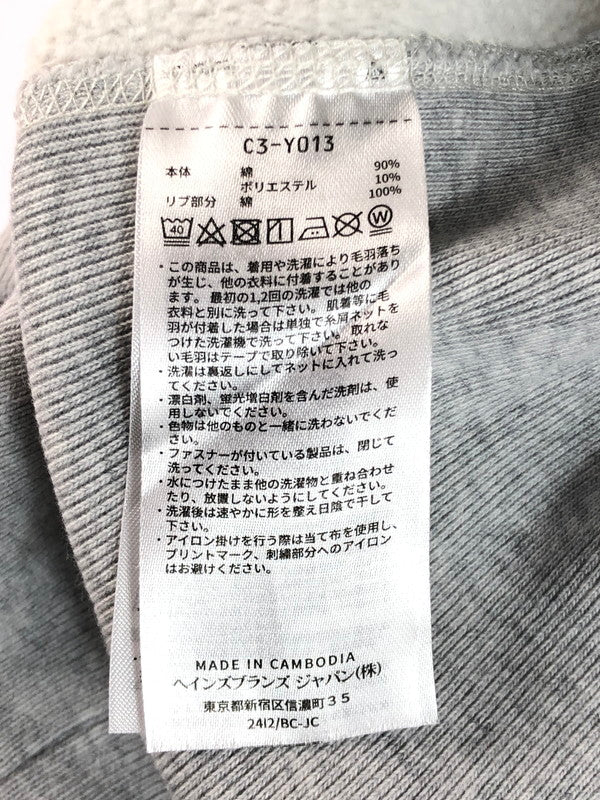 【中古品】【メンズ】 Champion チャンピオン REVERSE WEAVE CREW NECK SWEAT C3-Y013 リバースウィーブ クルーネック スウェット トレーナー 148-251023-na-19-tag サイズ：XXL カラー：グレー 万代Net店
