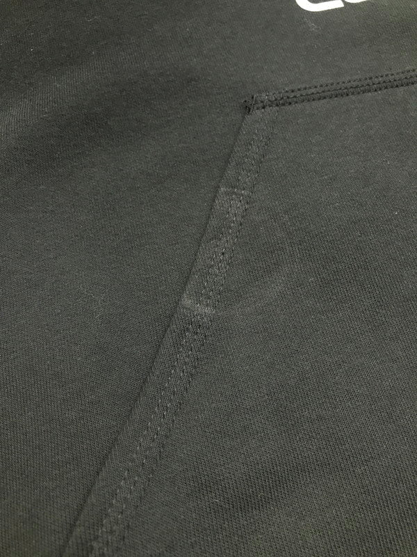 【中古品】【メンズ】 Carhartt カーハート LOGO PRINT HOODIE 105431BLK ロゴ プリント フーディー プルオーバーパーカー トップス 150-251021-yy-02-tag サイズ：M カラー：ブラック 万代Net店