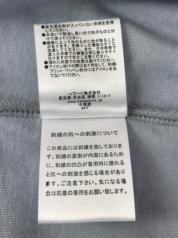 【中古品】【メンズ】 GRAPHIC PRINT L/S T-SHIRT 2H7-14320 グラフィック プリント ロングスリーブ Tシャツ 長袖 トップス 150-251021-yy-04-tag サイズ：M カラー：ブルー系 万代Net店