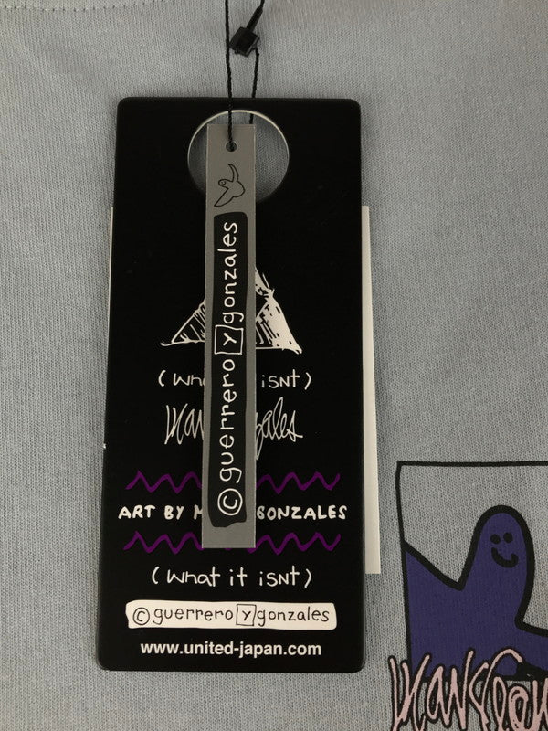 【中古品】【メンズ】 GRAPHIC PRINT L/S T-SHIRT 2H7-14320 グラフィック プリント ロングスリーブ Tシャツ 長袖 トップス 150-251021-yy-04-tag サイズ：M カラー：ブルー系 万代Net店