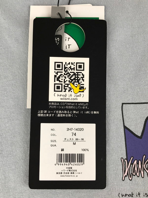 【中古品】【メンズ】 GRAPHIC PRINT L/S T-SHIRT 2H7-14320 グラフィック プリント ロングスリーブ Tシャツ 長袖 トップス 150-251021-yy-04-tag サイズ：M カラー：ブルー系 万代Net店