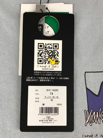 【中古品】【メンズ】 GRAPHIC PRINT L/S T-SHIRT 2H7-14320 グラフィック プリント ロングスリーブ Tシャツ 長袖 トップス 150-251021-yy-04-tag サイズ：M カラー：ブルー系 万代Net店