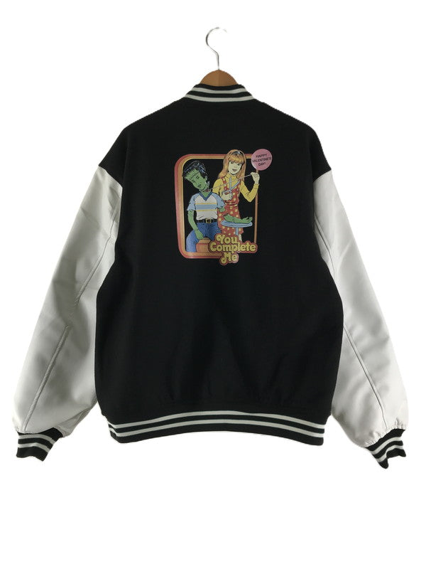 【中古品】【メンズ】 HALHAM ハルハム STADIUM JUMPER スタジアムジャンパー アウター 150-251021-yy-06-tag サイズ：M カラー：ブラック 万代Net店