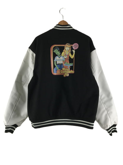 【中古品】【メンズ】 HALHAM ハルハム STADIUM JUMPER スタジアムジャンパー アウター 150-251021-yy-06-tag サイズ：M カラー：ブラック 万代Net店
