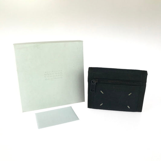 【中古品】【メンズ】 MAISON MARGIELA メゾン マルジェラ CORDURA WALLET S55UI0208 コーデュラウォレット 三つ折り財布 200-251130-na-02-tag カラー：ブラック 万代Net店