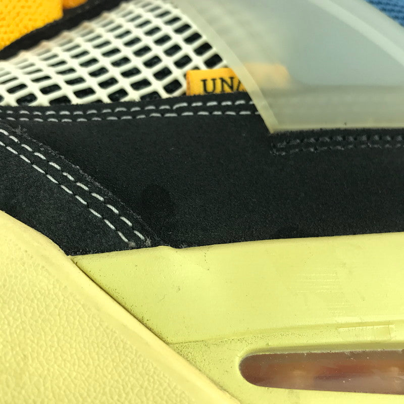 【中古品】【メンズ】 NIKE ナイキ × UNION ユニオン AIR JORDAN 4 OFF NOIR DC9533-001 アジョーダン4 スニーカー 靴 160-251021-rt-20-tag サイズ：28cm US 10 カラー：OFF NOIR 万代Net店