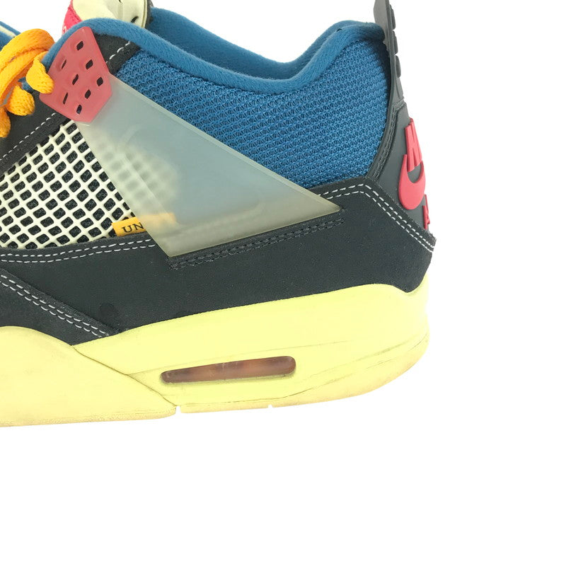 【中古品】【メンズ】 NIKE ナイキ × UNION ユニオン AIR JORDAN 4 OFF NOIR DC9533-001 アジョーダン4 スニーカー 靴 160-251021-rt-20-tag サイズ：28cm US 10 カラー：OFF NOIR 万代Net店