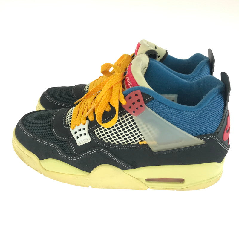 【中古品】【メンズ】 NIKE ナイキ × UNION ユニオン AIR JORDAN 4 OFF NOIR DC9533-001 アジョーダン4 スニーカー 靴 160-251021-rt-20-tag サイズ：28cm US 10 カラー：OFF NOIR 万代Net店