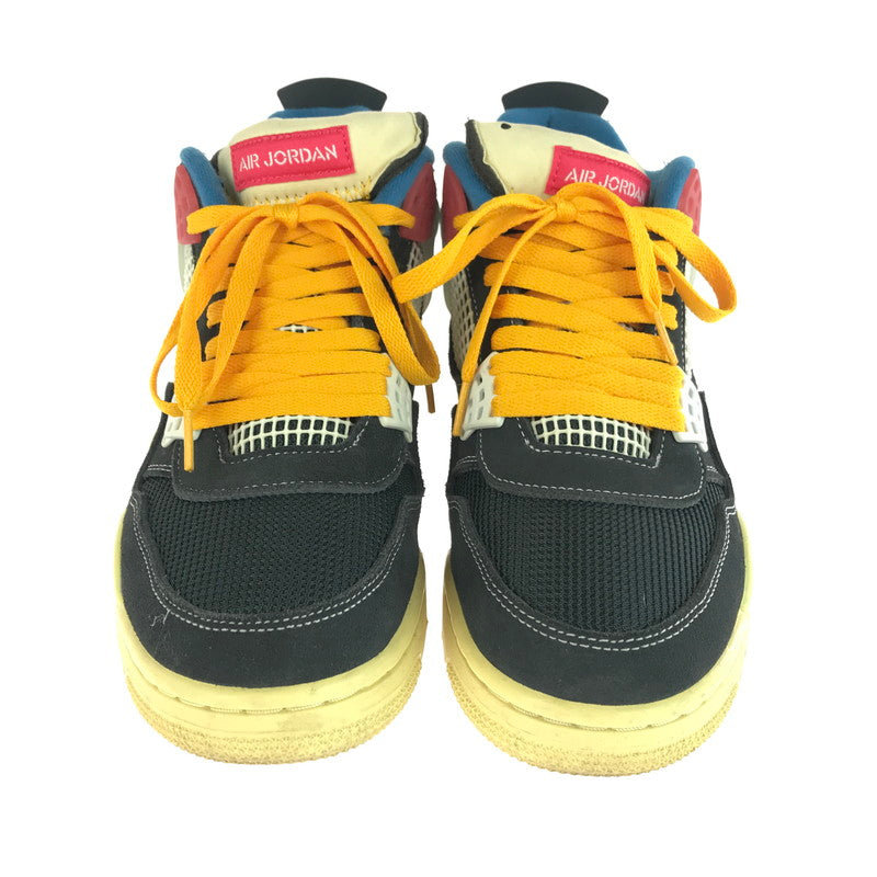 【中古品】【メンズ】 NIKE ナイキ × UNION ユニオン AIR JORDAN 4 OFF NOIR DC9533-001 アジョーダン4 スニーカー 靴 160-251021-rt-20-tag サイズ：28cm US 10 カラー：OFF NOIR 万代Net店