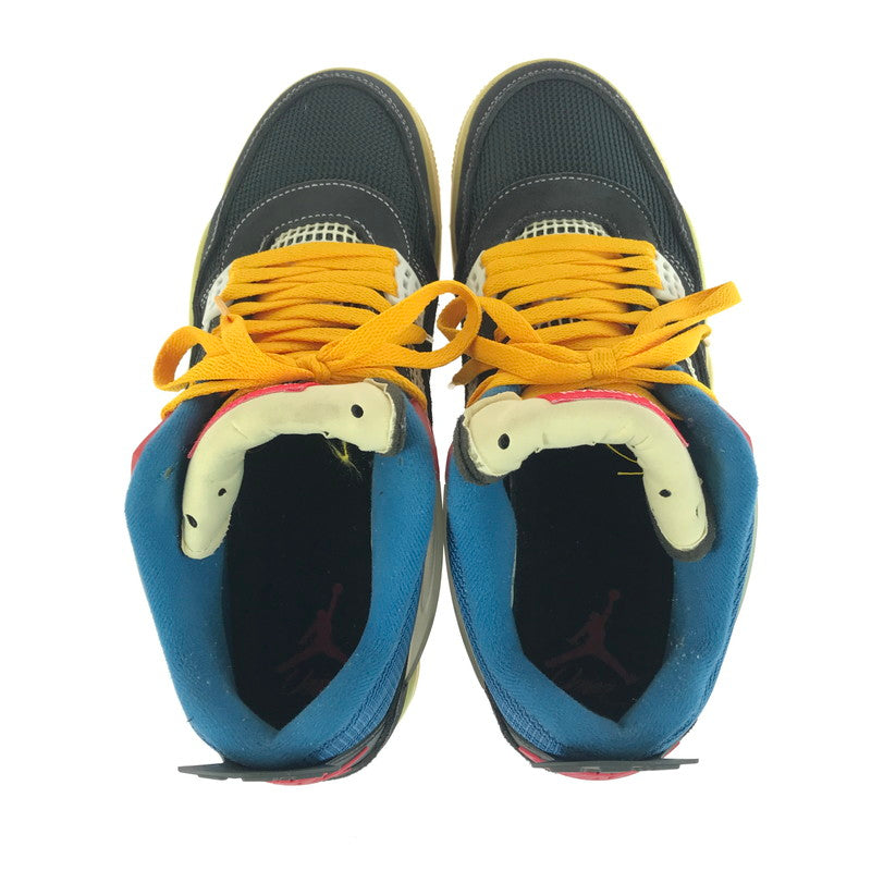 【中古品】【メンズ】 NIKE ナイキ × UNION ユニオン AIR JORDAN 4 OFF NOIR DC9533-001 アジョーダン4 スニーカー 靴 160-251021-rt-20-tag サイズ：28cm US 10 カラー：OFF NOIR 万代Net店