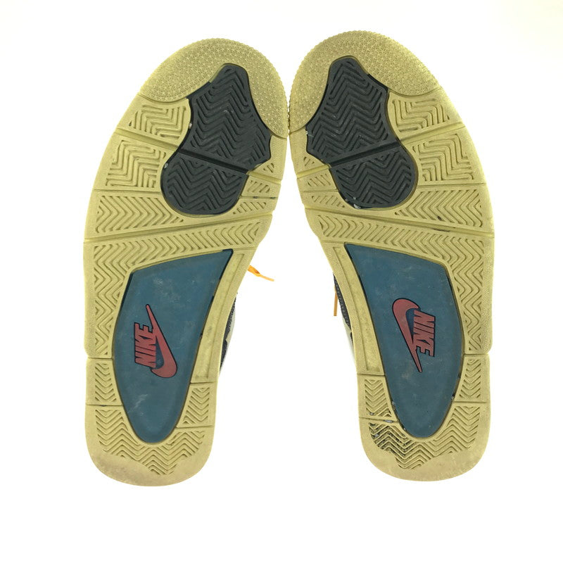 【中古品】【メンズ】 NIKE ナイキ × UNION ユニオン AIR JORDAN 4 OFF NOIR DC9533-001 アジョーダン4 スニーカー 靴 160-251021-rt-20-tag サイズ：28cm US 10 カラー：OFF NOIR 万代Net店