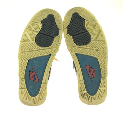 【中古品】【メンズ】 NIKE ナイキ × UNION ユニオン AIR JORDAN 4 OFF NOIR DC9533-001 アジョーダン4 スニーカー 靴 160-251021-rt-20-tag サイズ：28cm US 10 カラー：OFF NOIR 万代Net店