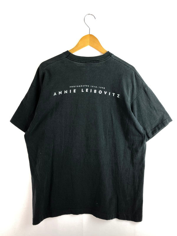 【中古品】【メンズ】 KEITH HARING キースへリング × ANNIE LEIBOVITZ アニーリーボヴィッツ 90'S ART TEE 90年代 アート Tシャツ 半袖Tシャツ 146-251022-na-03-tag サイズ：XL カラー：ブラック 万代Net店