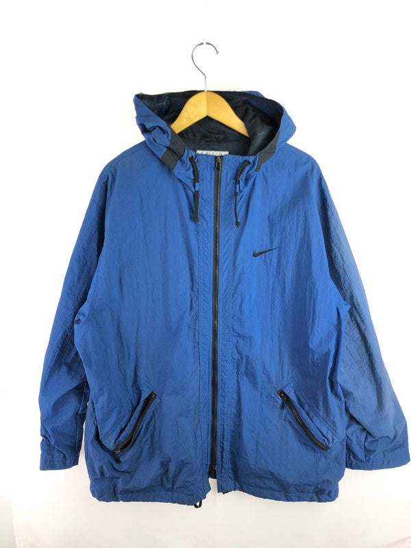 【現状渡し品】【メンズ】 NIKE ナイキ NYLON JACKET S8 ASC ナイロンジャケット ライトアウター 146-251118-na-02-tag サイズ：L カラー：ブルー 万代Net店