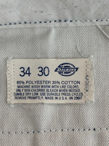 【現状渡し品】【メンズ】 Dickies ディッキーズ WORK PANTS ワークパンツ ボトムス 157-251022-na-18-tag サイズ：34×30 カラー：ネイビー 万代Net店