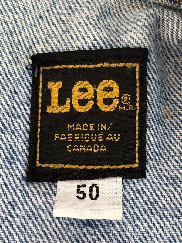 【中古品】【メンズ】 DENIM JACKET デニムジャケット CANADA製 アウター 146-251022-na-09-tag サイズ：50 カラー：インディゴ 万代Net店