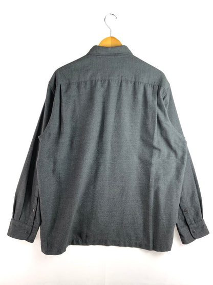 【中古品】【メンズ】 OLD STUSSY オールドステューシー 90'S L/S WORK SHIRT ワークシャツ 長袖シャツ USA製 赤タグ 142-251022-na-05-tag サイズ：L カラー：グレー 万代Net店