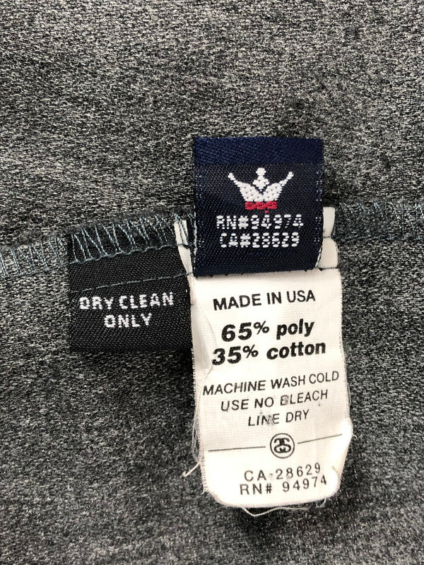 【中古品】【メンズ】 OLD STUSSY オールドステューシー 90'S L/S WORK SHIRT ワークシャツ 長袖シャツ USA製 赤タグ 142-251022-na-05-tag サイズ：L カラー：グレー 万代Net店