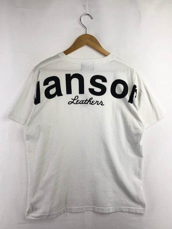 【中古品】【メンズ】 VANSON バンソン × TOM&JERRY トムとジェリー S/S TEE 刺繍 Tシャツ 半袖Tシャツ 145-260516-na-01-tagh サイズ：XL カラー：ホワイト 万代Net店