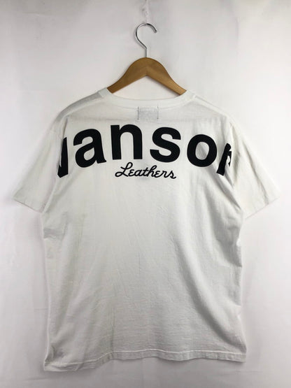 【中古品】【メンズ】 VANSON バンソン × TOM&JERRY トムとジェリー S/S TEE 刺繍 Tシャツ 半袖Tシャツ 145-260516-na-01-tagh サイズ：XL カラー：ホワイト 万代Net店