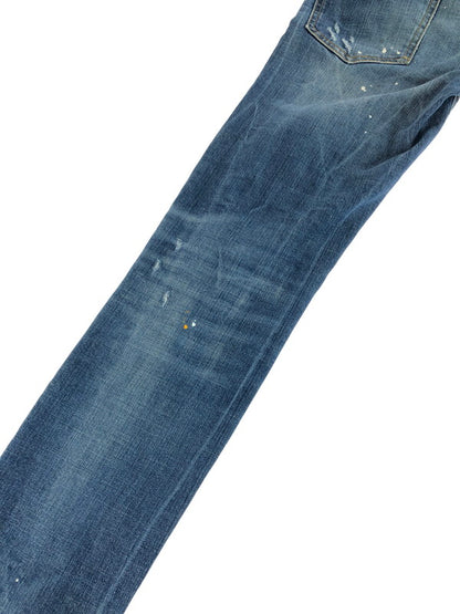 【中古品】【メンズ】 KRUSH DAMAGE PROCESSING SKINNY DENIM PANTS S71LB0121 S30144 ダメージ加工スキニーデニムパンツ 151-251025-rt-11-tag サイズ：44 カラー：インディゴ 万代Net店