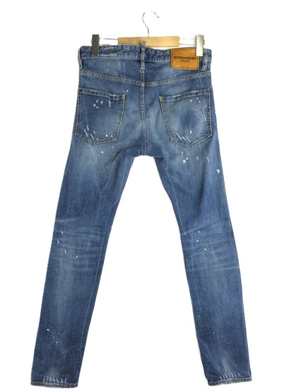 【中古品】【メンズ】 KRUSH DAMAGE PROCESSING SKINNY DENIM PANTS S71LB0121 S30144 ダメージ加工スキニーデニムパンツ 151-251025-rt-11-tag サイズ：44 カラー：インディゴ 万代Net店