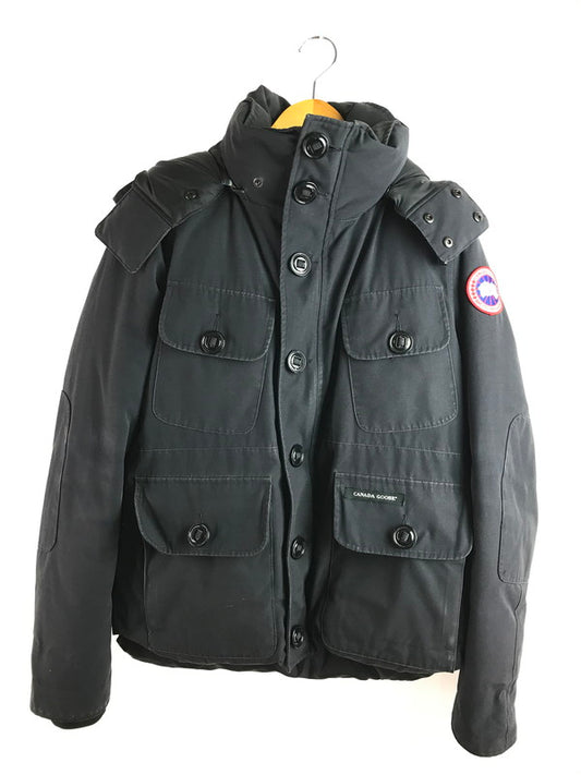 【現状渡し品】【メンズ】 CANADA GOOSE カナダグース RUSSELL PARKA 2301JM R 01T-01074913 ラッセルパーカ ダウンジャケット アウター 141-251023-na-08-tag サイズ：M カラー：ブラック 万代Net店