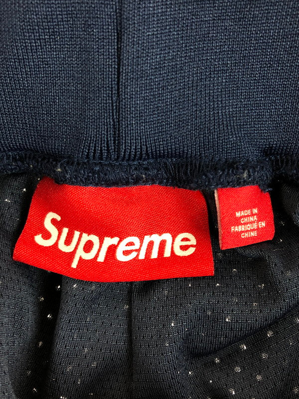 【中古品】【メンズ】 Supreme シュプリーム 24SS ULTRASUEDE MESH SHORT 24年春夏 ウルトラスエード メッシュ ショートパンツ ハーフパンツ ボトムス 149-251109-rt-17-tag サイズ：S カラー：ネイビー 万代Net店