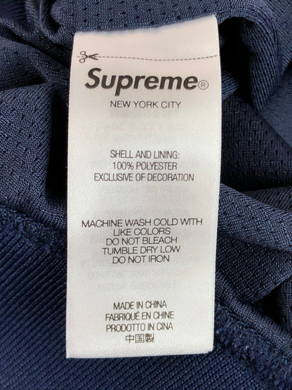 【中古品】【メンズ】 Supreme シュプリーム 24SS ULTRASUEDE MESH SHORT 24年春夏 ウルトラスエード メッシュ ショートパンツ ハーフパンツ ボトムス 149-251109-rt-17-tag サイズ：S カラー：ネイビー 万代Net店