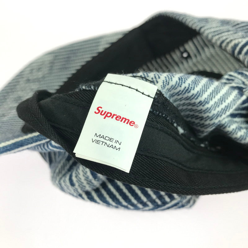 【中古品】【メンズ】 Supreme シュプリーム 24SS DENIM CAMP CAP 24年春夏 デニムキャンプ キャップ 帽子 185-251107-rt-10-tag サイズ：F カラー：ブルー 万代Net店