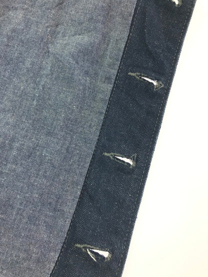 【中古品】【メンズ】 MOMOTARO JEANS 桃太郎ジーンズ DENIM WORK VEST デニム ワークベスト 145-260523-na-03-tagh サイズ：38 カラー：インディゴ 万代Net店