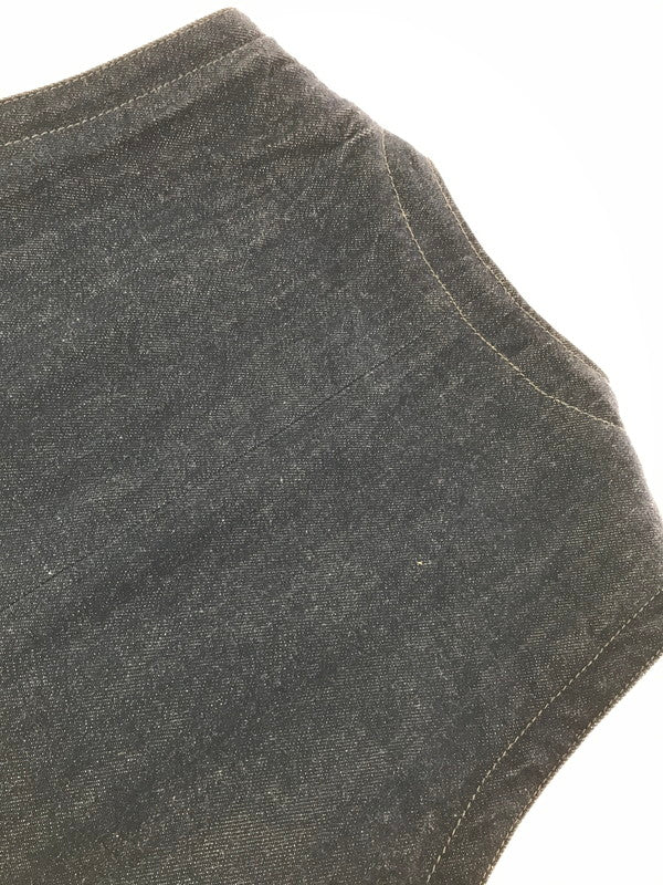 【中古品】【メンズ】 MOMOTARO JEANS 桃太郎ジーンズ DENIM WORK VEST デニム ワークベスト 145-260523-na-03-tagh サイズ：38 カラー：インディゴ 万代Net店