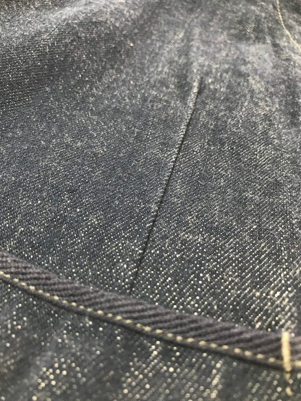 【中古品】【メンズ】 MOMOTARO JEANS 桃太郎ジーンズ DENIM WORK VEST デニム ワークベスト 145-260523-na-03-tagh サイズ：38 カラー：インディゴ 万代Net店