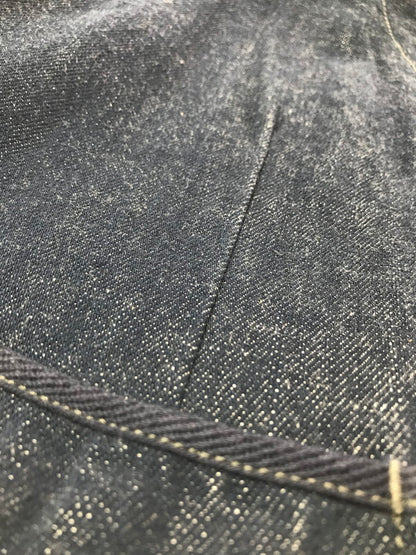 【中古品】【メンズ】 MOMOTARO JEANS 桃太郎ジーンズ DENIM WORK VEST デニム ワークベスト 145-260523-na-03-tagh サイズ：38 カラー：インディゴ 万代Net店
