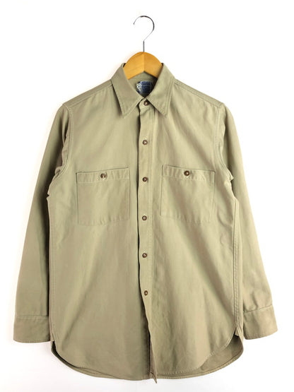 【現状渡し品】【メンズ】 HERCULES ヘラクレス 50-60's WORK SHIRT 50～60年代 ワークシャツ 長袖シャツ ヴィンテージ 146-251022-rt-06-tag サイズ：不明 カラー：ベージュ 万代Net店