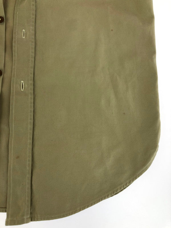 【現状渡し品】【メンズ】 HERCULES ヘラクレス 50-60's WORK SHIRT 50～60年代 ワークシャツ 長袖シャツ ヴィンテージ 146-251022-rt-06-tag サイズ：不明 カラー：ベージュ 万代Net店