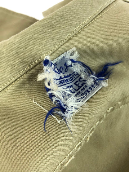 【現状渡し品】【メンズ】 HERCULES ヘラクレス 50-60's WORK SHIRT 50～60年代 ワークシャツ 長袖シャツ ヴィンテージ 146-251022-rt-06-tag サイズ：不明 カラー：ベージュ 万代Net店