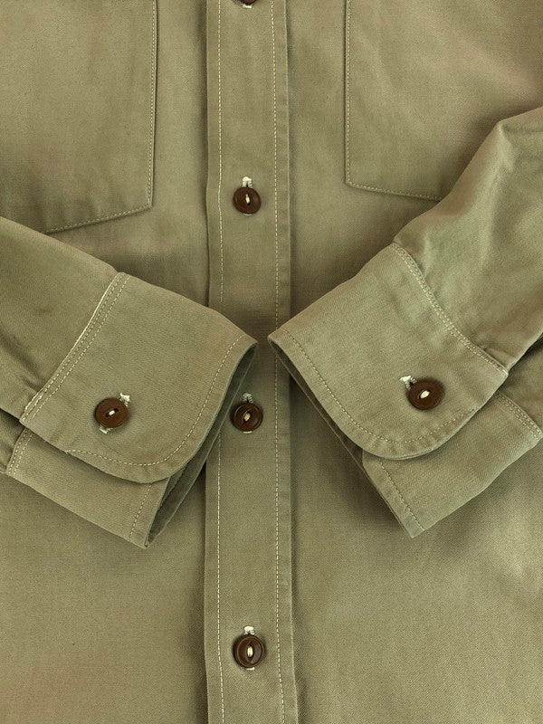 【現状渡し品】【メンズ】 HERCULES ヘラクレス 50-60's WORK SHIRT 50～60年代 ワークシャツ 長袖シャツ ヴィンテージ 146-251022-rt-06-tag サイズ：不明 カラー：ベージュ 万代Net店