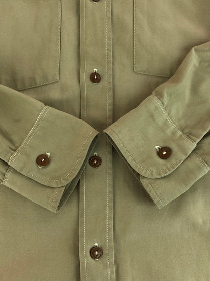 【現状渡し品】【メンズ】 HERCULES ヘラクレス 50-60's WORK SHIRT 50～60年代 ワークシャツ 長袖シャツ ヴィンテージ 146-251022-rt-06-tag サイズ：不明 カラー：ベージュ 万代Net店