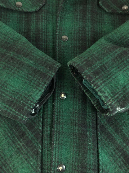 【現状渡し品】【メンズ】 JHONSON WOOLEN MILLS マッキーノクルーザージャケット 146-251023-rt-05-tag サイズ：不明 カラー：グリーン 万代Net店