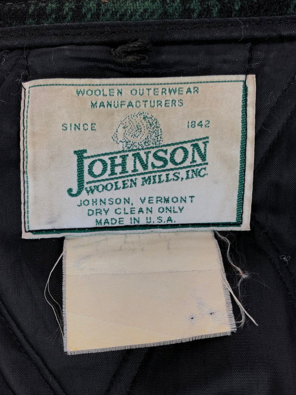 【現状渡し品】【メンズ】 JHONSON WOOLEN MILLS マッキーノクルーザージャケット 146-251023-rt-05-tag サイズ：不明 カラー：グリーン 万代Net店